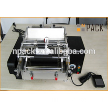 paper label hot glue labeling machinde